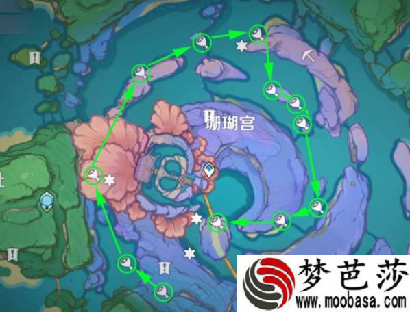 原神珊瑚宫雷灵宝箱解密位置汇总