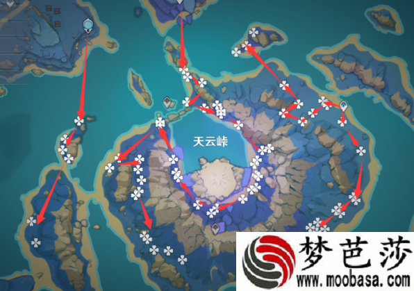 原神天云草实位置/采集路线