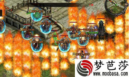 页游《传奇国度》混战